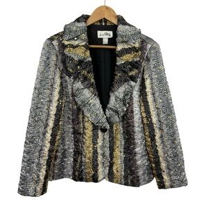 Joseph Ribkoff Multicolor Textured Jacket